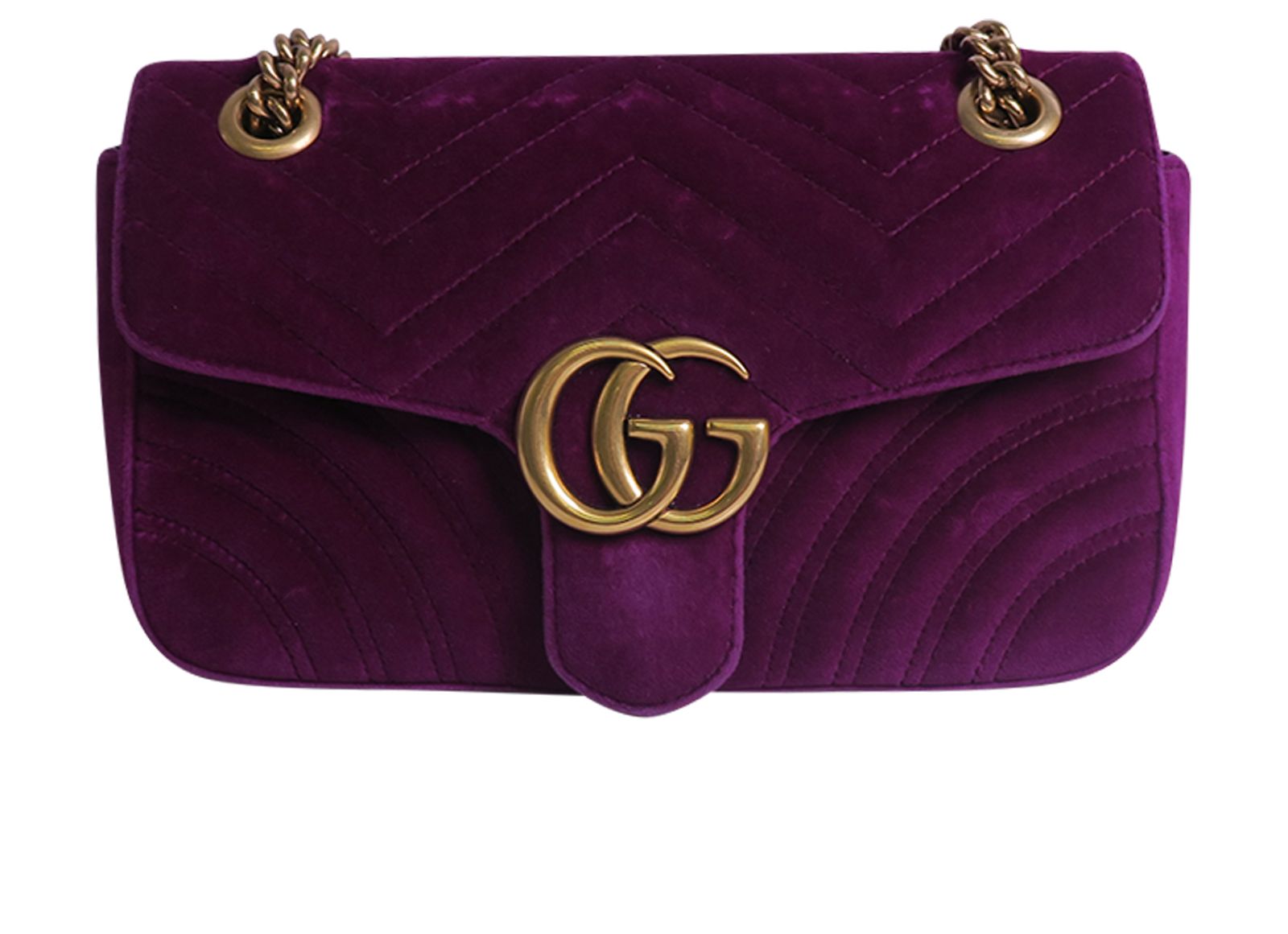 Gucci velvet bag discount purple